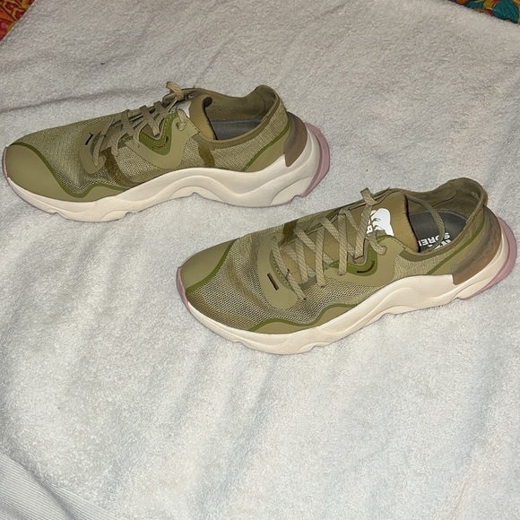 Sorel Khaki Green Sneakers - Picture 2 of 10